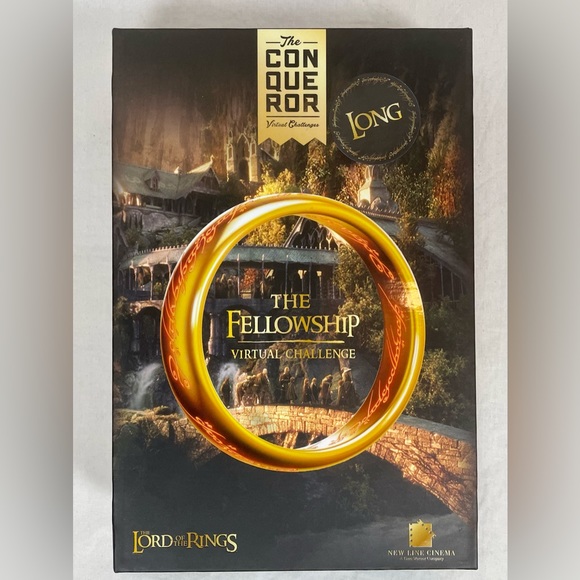 Lord of the Rings the fellowship The conqueror virtual Challenge Medal🏅 - Picture 1 of 6